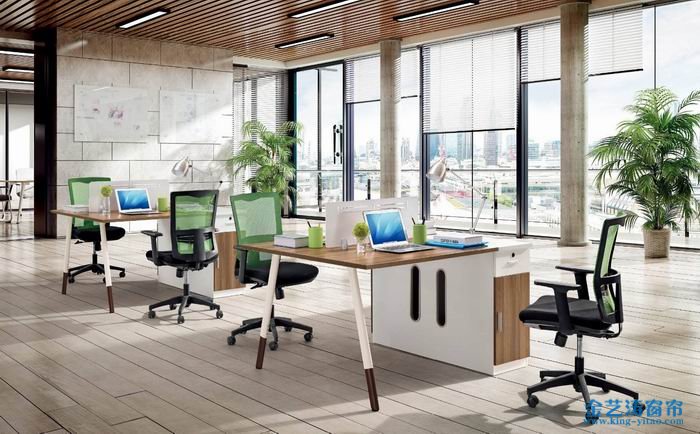 辦公室窗簾顏色搭配——根據光線決定