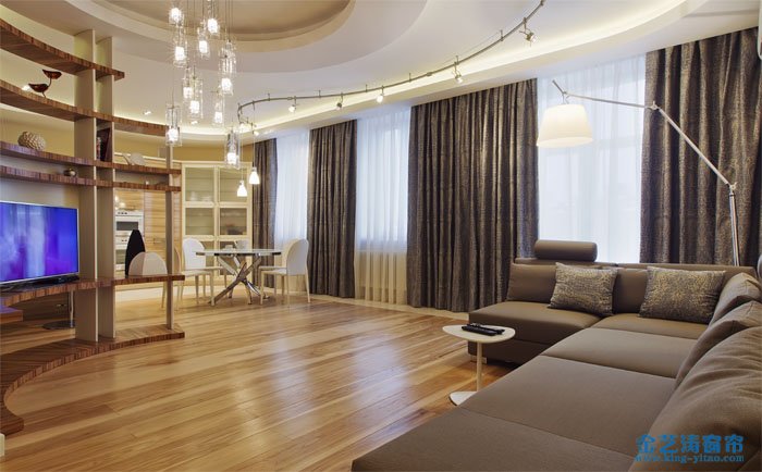 客廳窗簾選擇要注意什么問題,教你選到合適的窗簾 布藝簾